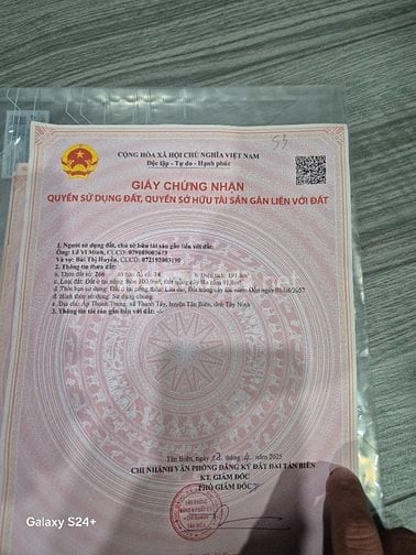 Chính chủ cần bán đất a chị môi giới chạy phụ e ạ. Có HH 