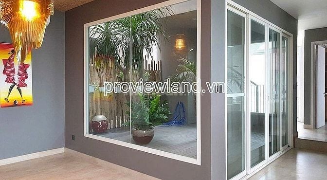 Bán penthouse Vista Verde, 383m², 7PN, full nội thất, view sông