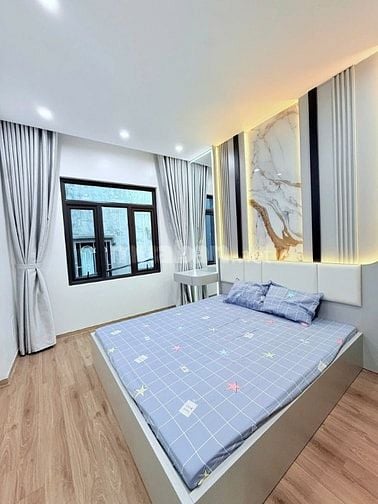 Nhà Đẹp, Ngõ Hoà Bình 7, Hai Bà Trưng 40m, 4 tầng, mt 3.3m, giá 9.5 tỷ