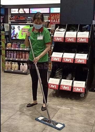 TUYỂN TẠP VỤ QUẦY HÀNG TTTM QUÝ 3 - 4 THU NHẬP HẤP DẪN, ỨNG TUYỂN NGAY