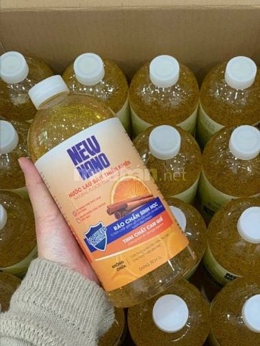 Nước Lau Sàn Thiên Nhiên - Tinh Chất Cam Quế (1 Lít)