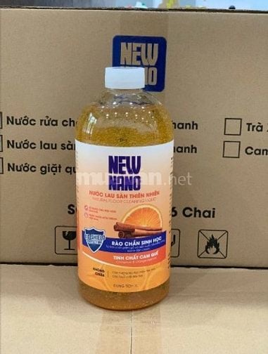 Nước Lau Sàn Thiên Nhiên - Tinh Chất Cam Quế (1 Lít)