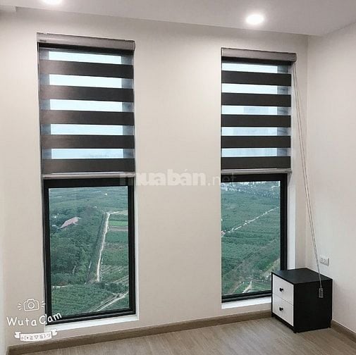 Rèm cầu vồng phòng khách đẹp sang
