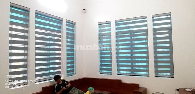 Rèm cầu vồng phòng khách đẹp sang