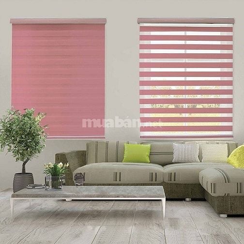 Rèm cầu vồng phòng khách đẹp sang