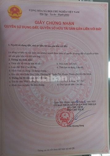 🌷 🌷 🌷 BÁN NHÀ GÓC 2 MẶT TIỀN : 173 TRẦN HUY LIỆU - P. 8 - PHÚ NHUẬN