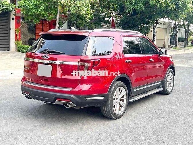 FORD EXPLORER SX 2019 NHẬP MỸ MÀU ĐỎ