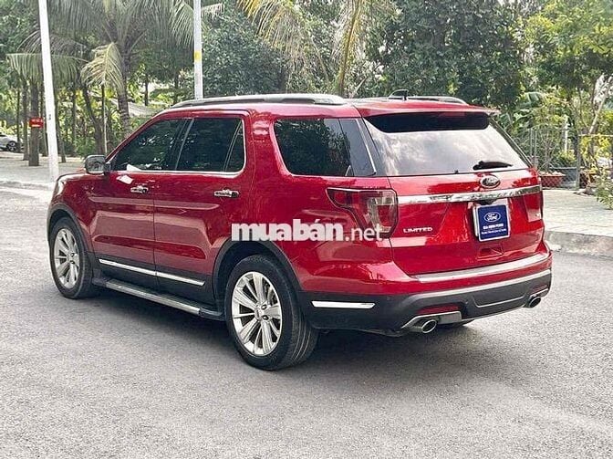 FORD EXPLORER SX 2019 NHẬP MỸ MÀU ĐỎ