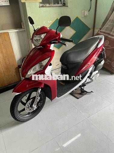 Honda vision màu đỏ-đen-bạc xe chính chủ số Tphcm