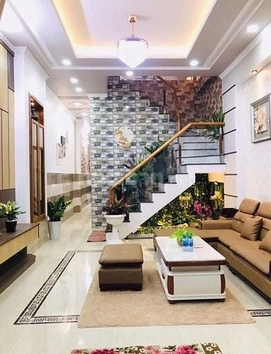 Nhà hẻm xe hơi đường Phan Sào Nam, Tân Bình. Khu dân cư đông đúc