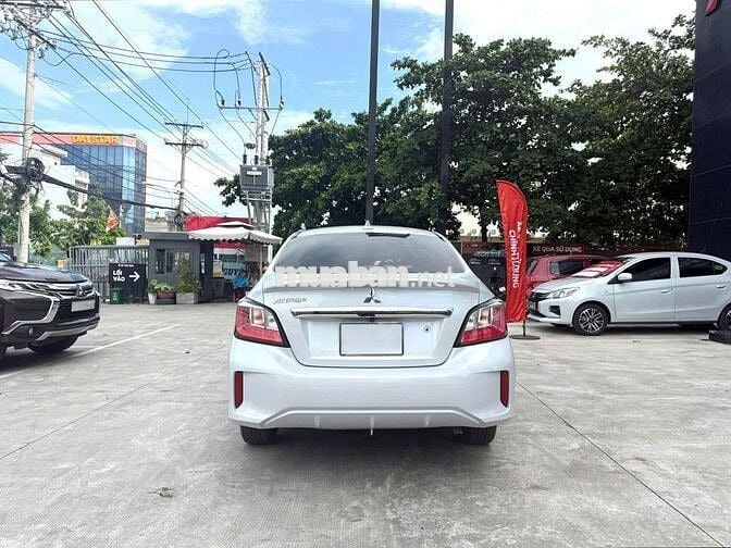 Mitsubishi Attrage CVT 2022 Trắng - Odo 23.600km