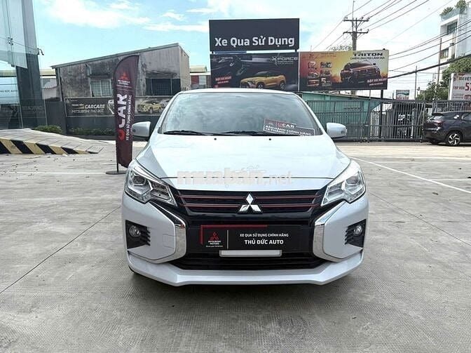 Mitsubishi Attrage CVT 2022 Trắng - Odo 23.600km