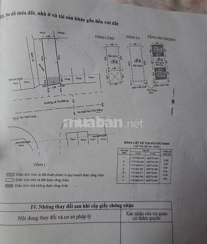 Chính chủ bán nhà mặt tiền Lê Thị Riêng Quận 1