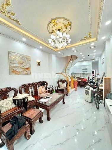 Nhà đúc kiên cố, 76m2 ( 4x19 ), Hẻm xe tải 6m, Ngay Bình Trị Đông