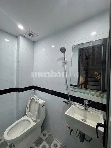 NHÀ MỚI 5 TẦNG PHỐ VĨNH HƯNG - HOÀNG MAI - 10M RA PHỐ - 5,8 TỶ