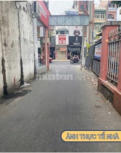 Nhà mới, 1 trệt 1 lầu, có sân riêng, thoáng, 100m ra CMT8