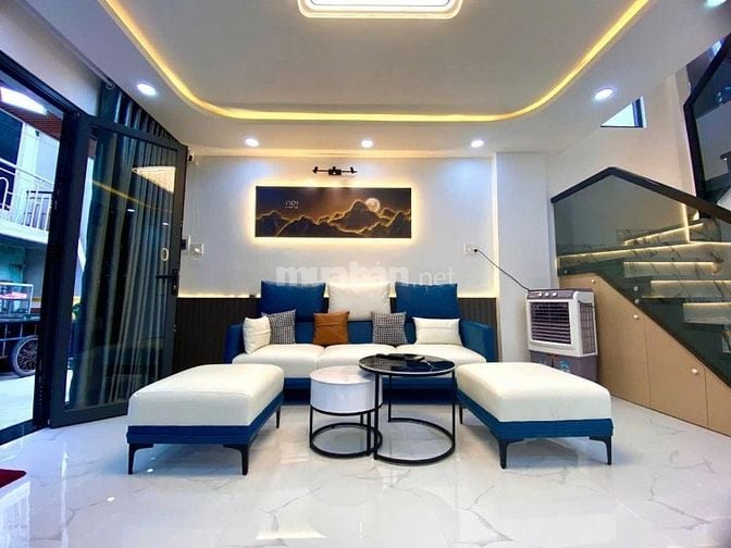 NHÀ BÙI VĂN BA 4,5 x 12 CHỈ  6,2 TỎI  NHÁNH HUỲNH TẤN PHÁT,QUẬN 7