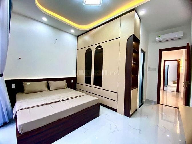 NHÀ BÙI VĂN BA 4,5 x 12 CHỈ  6,2 TỎI  NHÁNH HUỲNH TẤN PHÁT,QUẬN 7