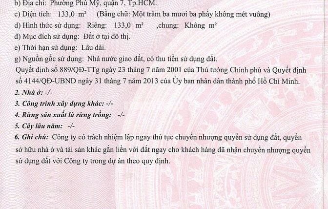 Đất đường số KDC Công ích Bellaza Quận 7. 7*19 hơn 15 tỷ.