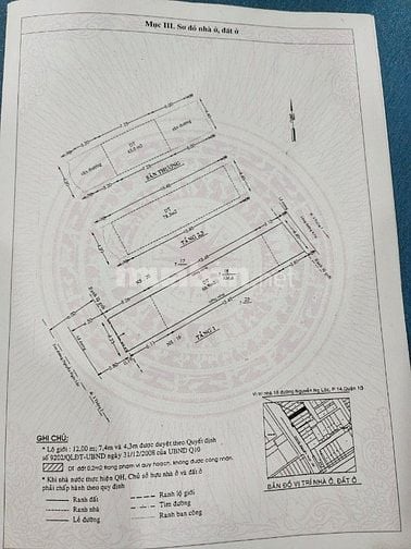 Bán nhà Mặt tiền Nguyễn Ngọc Lộc, P.14, Q.10, DT: 4.5 x 24m, 3 lầu