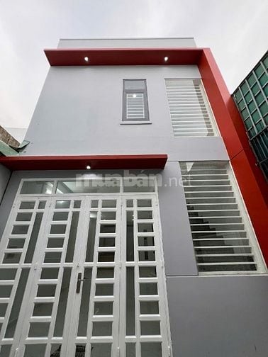 Bán nhà Hóc Môn sổ hồng riêng, 1 trệt 1 lầu, đường Phan Văn Hớn