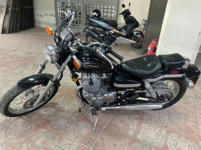 bán xe rebel 250 cc chính chủ , màu đen xuất mỹ máy nguyên bản , 