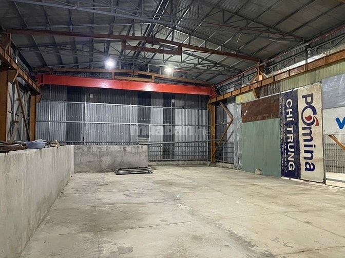 CHO THUÊ NHÀ XƯỞNG MT QUỐC LỘ 22 CÓ PCCC, TIỆN KINH DOANH 