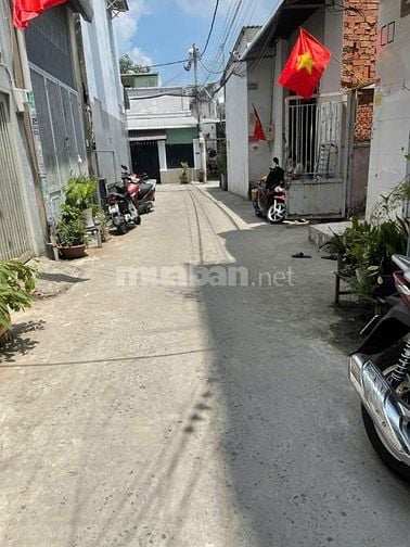 4×16-2tầng-hẻm-xe-hơi-nguyễn-văn-quá-quận12- khu dân cư đông đúc 