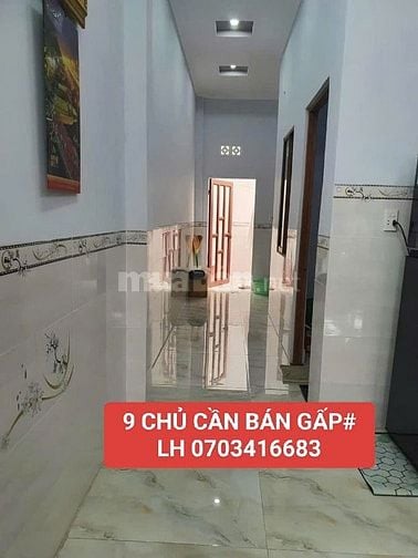 BÁN NHÀ MẶT TIỀN ĐƯỜNG 8M KDC HUỲNH VĂN TRÍ-HUYỆN BÌNH CHÁNH TPHCM.
