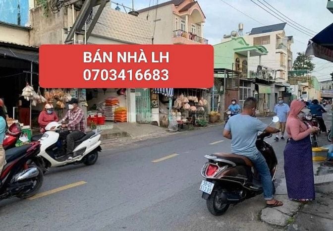 BÁN NHÀ MẶT TIỀN ĐƯỜNG 8M KDC HUỲNH VĂN TRÍ-HUYỆN BÌNH CHÁNH TPHCM.