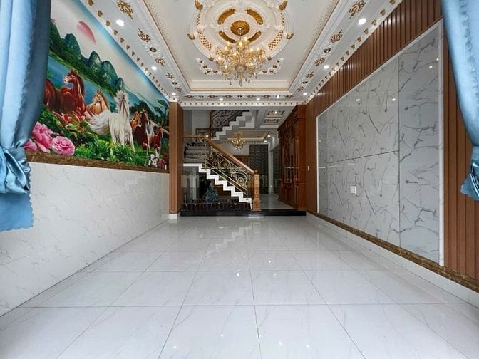 Bán nhà Cát Tường Phú Sinh - Đức Hòa, Long An, 1 trệt 3 lầu, SH riêng