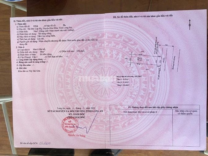 Bán nhà Cát Tường Phú Sinh - Đức Hòa, Long An, 1 trệt 3 lầu, SH riêng