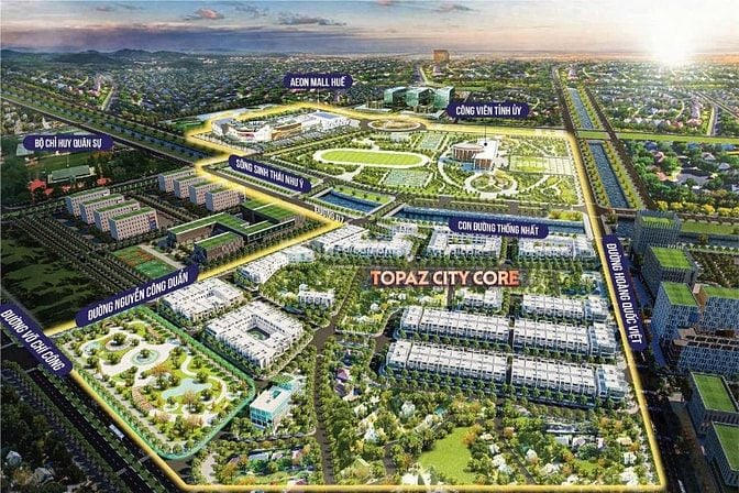 🚀 Cơ hội vàng đầu tư tại Topaz City Core Huế – Đô thị hiện đại bậc nh