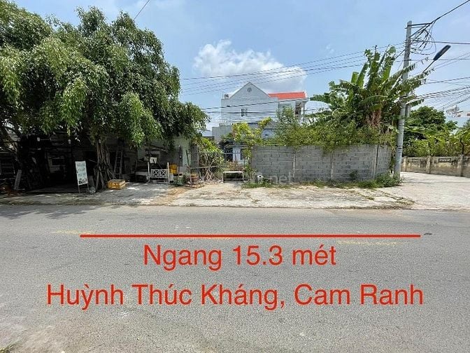 Lô vip 2 mặt tiền trung tâm thành phố Cam Ranh