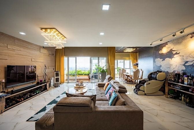 Bán căn hộ chung cư Resgreen Tower, Penthouse 140m2, 3PN, 9.35 tỷ