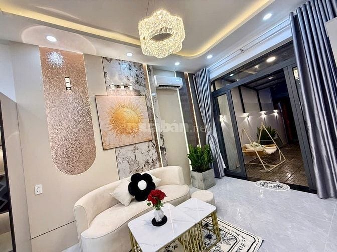 Nhà tuyệt đẹp 3 Lầu CAO CẤP hẻm xe hơi Nguyễn Bỉnh Khiêm, P1, Q.Gò Vấp
