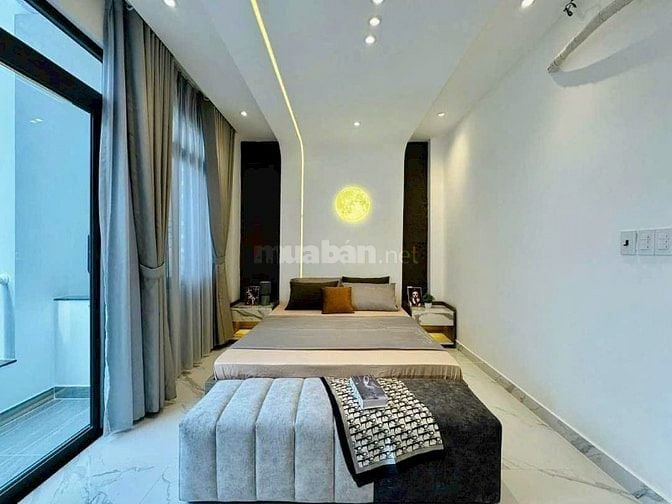 Chỉ 2,6 tỷ. Nhà 47m2 Kỳ Đồng xây 5 tầng, hẻm 5m thoáng. Sổ hồng sẵn