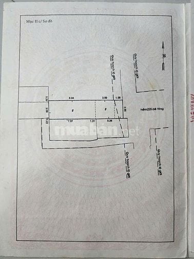 NHÀ CHÍNH CHỦ CẦN BÁN – 51m2 – 3PN – GẦN BỆNH VIỆN ĐIỀU DƯỠNG – SHR