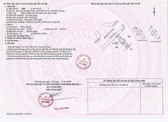 Nhà mới 3 tầng – Vị trí đẹp ngay trung tâm Dĩ An