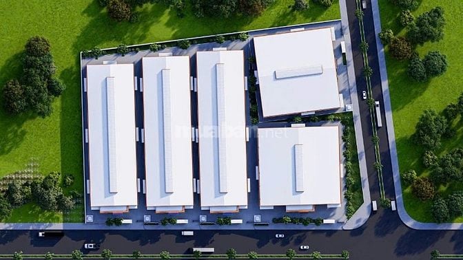  Bán nhà xưởng mới xây, Khu Công Nghiệp, Long An,DT: 3.300m2 - 4.200m2