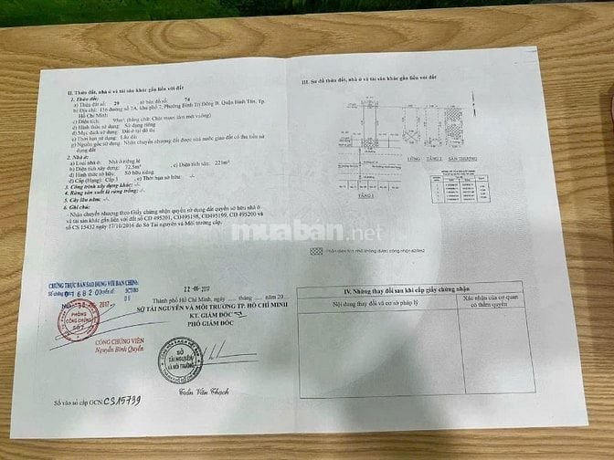 Cần bán 2 căn nhà đường 7A - KDC Tên Lửa, P.BTĐ B.
