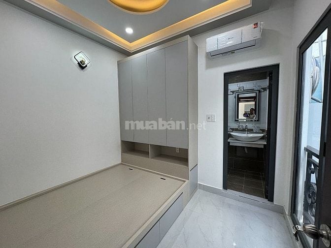Bthự mini tkế Tân Cổ Điển mặt tiền thụt (sát và liền kế) Đoàn Thị Điểm