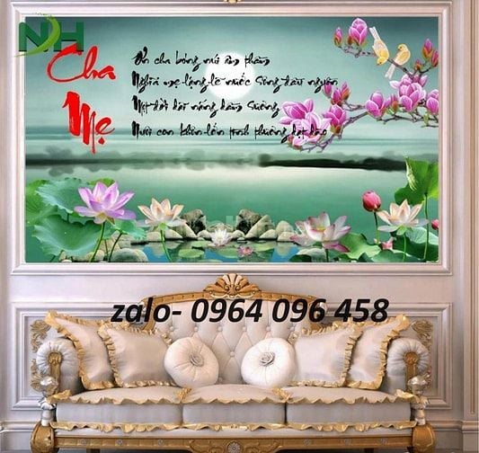 Tranh gạch 3d gạch tranh 3d ốp mộ - XCX44