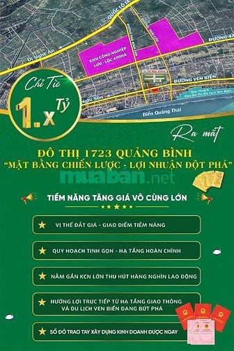 ĐÔ THỊ 1723 QUẢNG BÌNH: ĐẤT VÀNG THANH HÓA – CƠ HỘI SINH LỜI ĐỘT PHÁ!