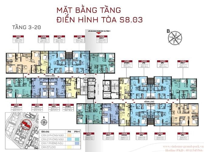 BÁN VINHOMES GRAND PARK S8.03 TẦNG 17