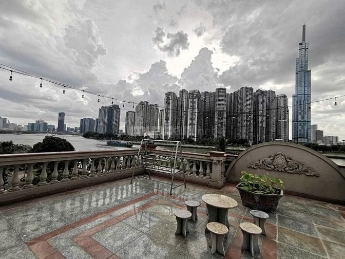 150 triệu/tháng, 8PN, Cho thuê Villa sông Sài Gòn đường 34-Trần Não,Q2