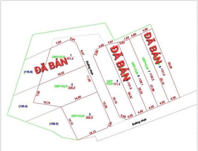 Bán đất liền kề KCN Nhuận Trạch giá đầu tư,vị trí đẹp-sổ riêng từng lô