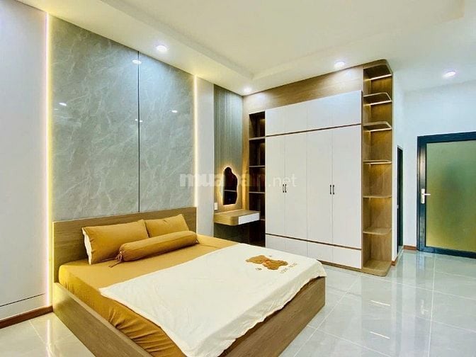 Nhà 3 lầu tuyệt đẹp Cao Cấp Mặt tiền kinh doanh Đường Số 4, P16, Q.Gò 