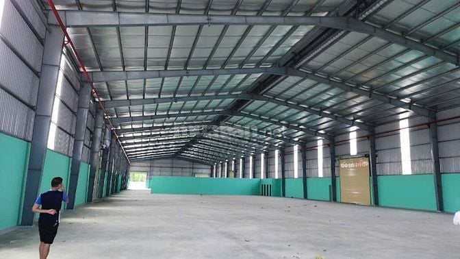 Cho thuê nhà xưởng KCN Đức Hòa Long An, KV : 12.000m2, xưởng : 8.000m2