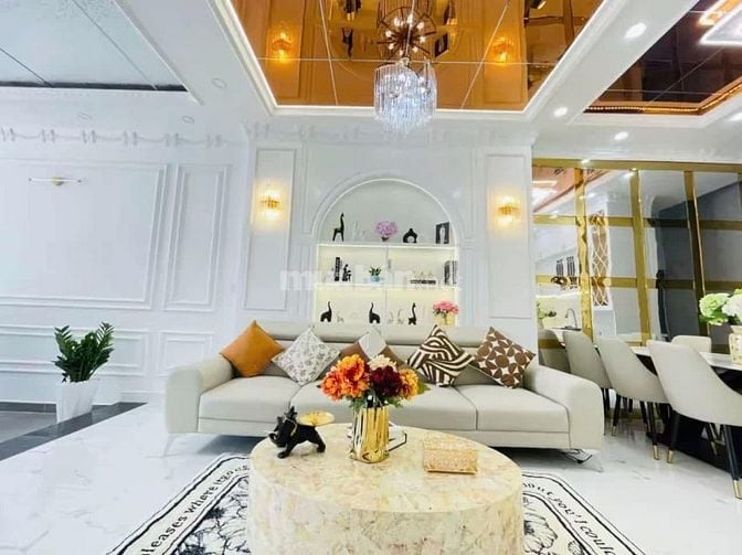 VIP-MẶT TIỀN KD 10M-TRUNG TÂM NHÀ BÈ- 8TY350-4 TẦNG